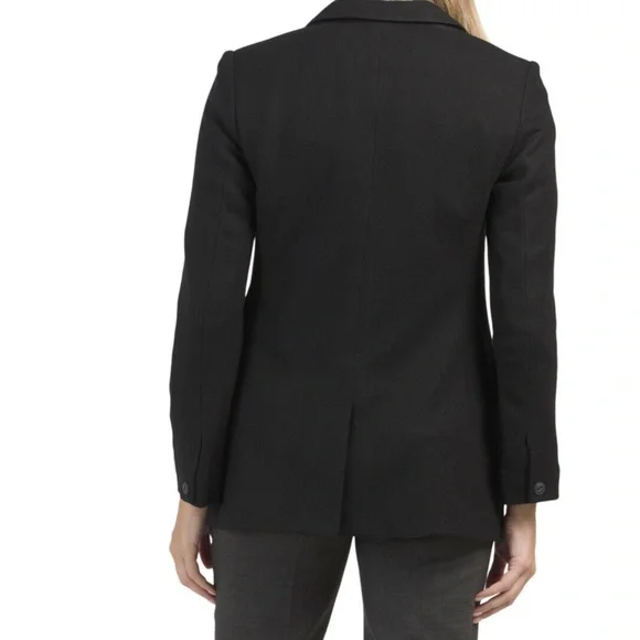 Rag & Bone Black Charles Wool Blazer Suit Jacket Womens 8 or 12 NEW - Picture 3 of 14